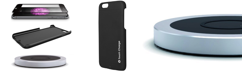 iPhone 6/6s Wireless Charging Pack Includes Qi Compatible Charging on iPhone 6/6s